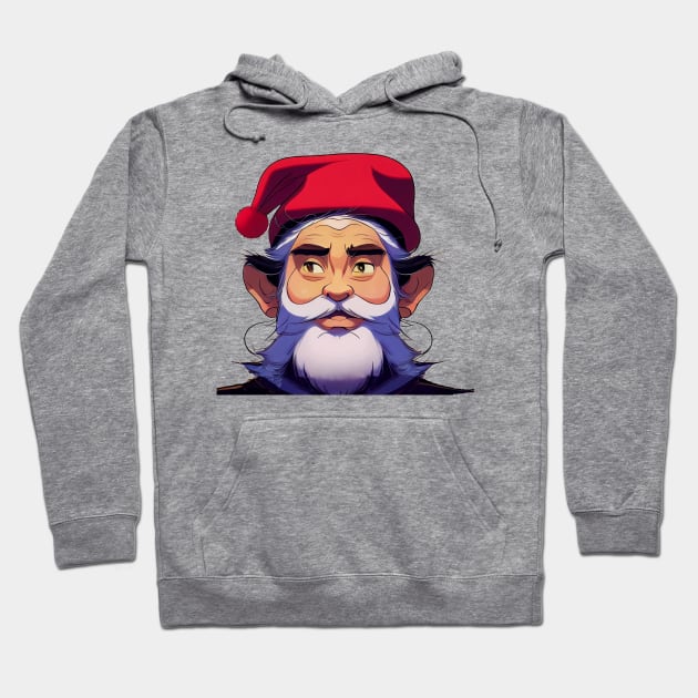 funny mouse santa claus christmas Hoodie by S-Log